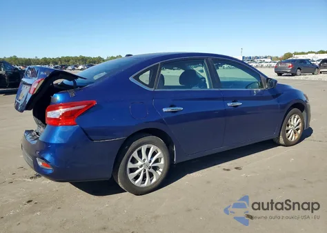 2019 Nissan Sentra S z USA, uszkodzony, nr VIN 3N1AB7AP1KY307076